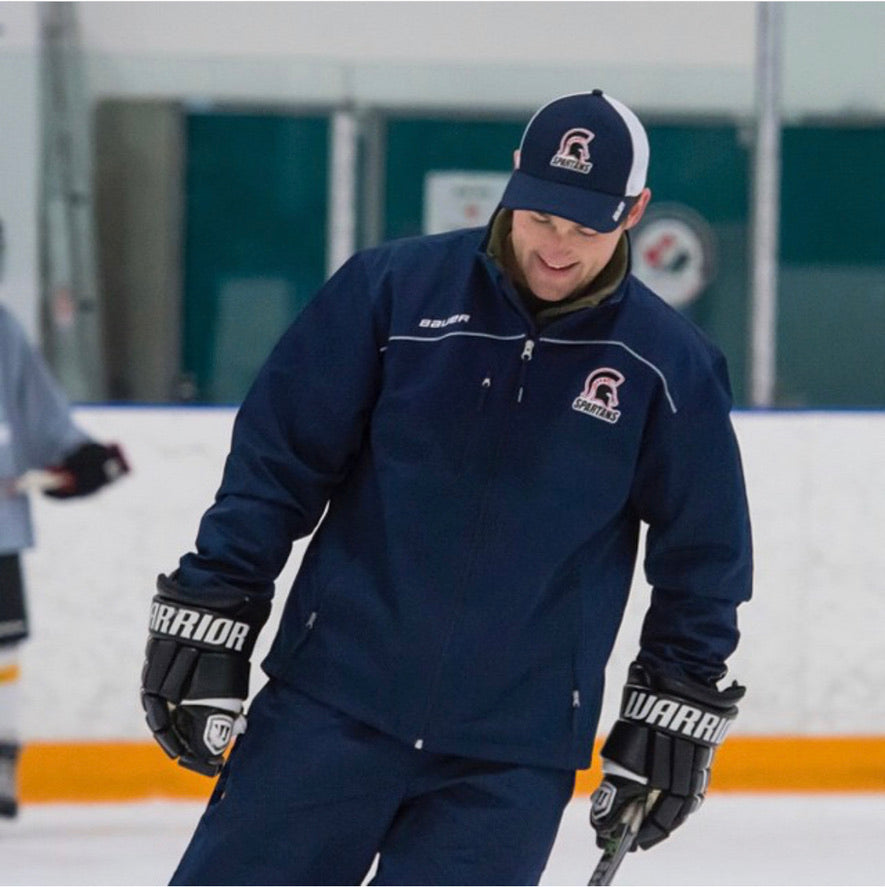 James Wall at the rink